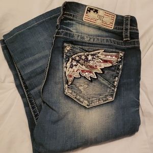 Miss Me American capris - Buckle Exclusive